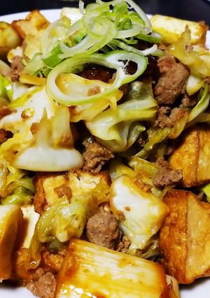 簡単！醤油麹で大量消費キャベツ炒め♡-レシピのメイン写真