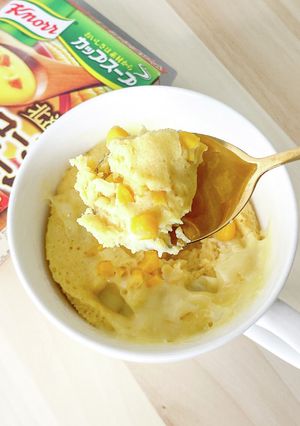 オートミールでコーンクリーム蒸しパン-レシピのメイン写真