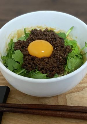 基本の汁なし坦々麺-レシピのメイン写真