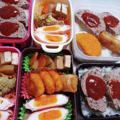 รูปของ 高校生息子、旦那、娘弁当(11/25)