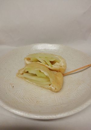 変わりおでん種、ブロッコリーの茎の巾着-レシピのメイン写真