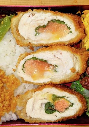 ささみしそ明太子チーズフライ　弁当-レシピのメイン写真