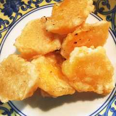 รูปของ 秋の味覚　柿のてんぷら