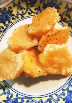秋の味覚　柿のてんぷら-レシピのメイン写真