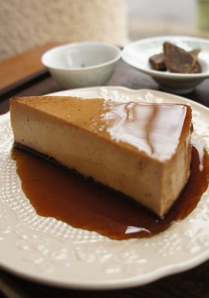 黒糖カラメルで＊ほうじ茶プヂン-レシピのメイン写真
