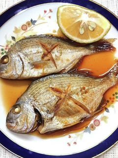 魚の煮付け釣ったイボダイ?煮付け-レシピのメイン写真