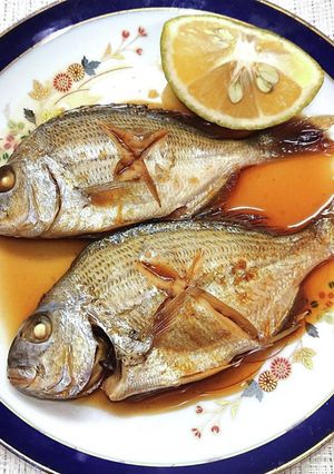 魚の煮付け釣ったイボダイ？煮付け-レシピのメイン写真