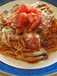 ダイエットパスタ♡トマトとモッツァレラ!-レシピのメイン写真