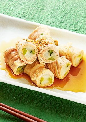 シャキシャキ食感！2色の大根肉巻き-レシピのメイン写真