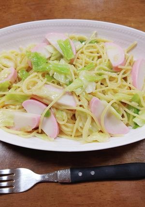 フライパンのみ☆皿うどん風パスタ-レシピのメイン写真