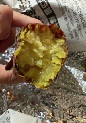 ヘルシオで焼き芋 1回目-レシピのメイン写真