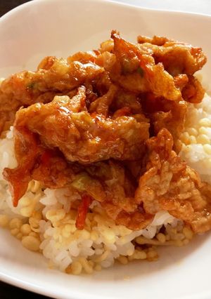 揚げない天丼（超絶ズボラ実家めし）-レシピのメイン写真