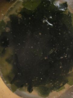 即席:簡単:鍋不使用:わかめのスープ-レシピのメイン写真