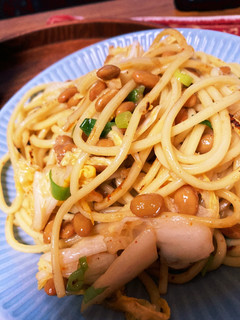 すぐできる!納豆キムチ麺!-レシピのメイン写真