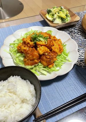 プリプリ鶏チリ-レシピのメイン写真