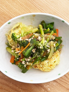 これは四川だ!(野菜あんかけ焼きそば)-レシピのメイン写真