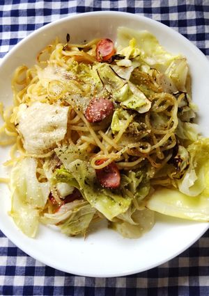 レタスの塩焼きそば♪-レシピのメイン写真