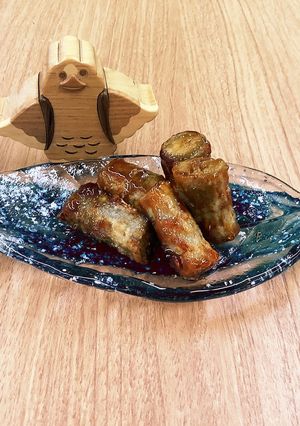 【大崎市】ごぼう甘辛揚げ【食育】-レシピのメイン写真