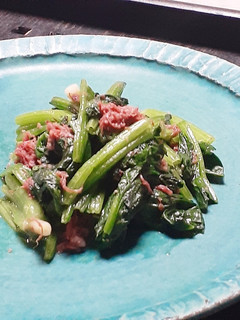 【野菜ソムリエ】法蓮草とコンビーフ炒め-レシピのメイン写真
