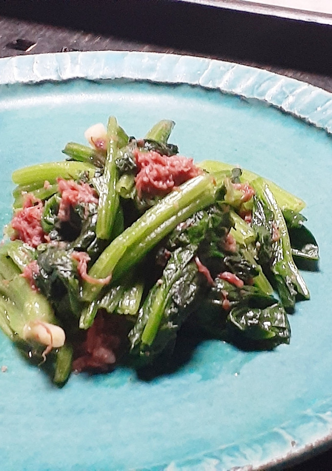 【野菜ソムリエ】法蓮草とコンビーフ炒め-レシピのメイン写真