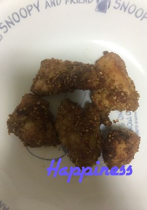 鶏胸肉の利久揚げ-レシピのメイン写真