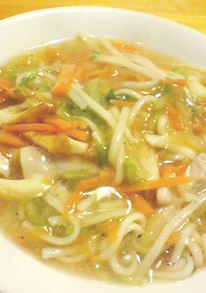 中華あんうどん：ご飯でもＯＫ！-レシピのメイン写真