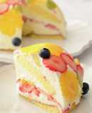 チーズクリームのズコットケーキ