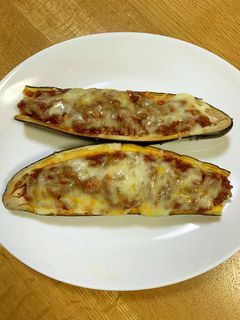 茄子のミートソースチーズ焼き-レシピのメイン写真