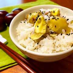 A picture of 秋の味覚♪ほっこり栗ご飯♪.