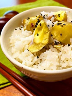 秋の味覚♪ほっこり栗ご飯♪-レシピのメイン写真