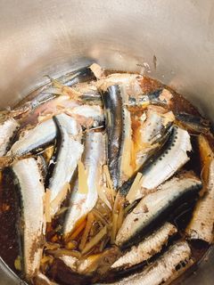 アサヒ軽金属活力鍋でいわしの煮付け-レシピのメイン写真