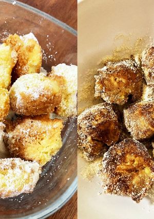 米粉で丸ドーナッツ(サーターアンダギー)-レシピのメイン写真