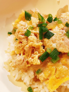 時短!簡単!鶏挽肉の親子丼♪-レシピのメイン写真