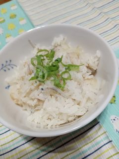 しらすと生姜の炊き込みご飯-レシピのメイン写真