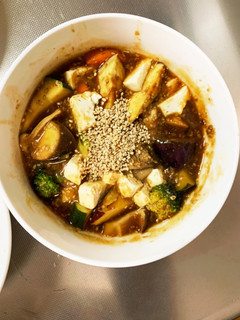 肉無ほんのりシーフードオイ照り春先炒め煮-レシピのメイン写真