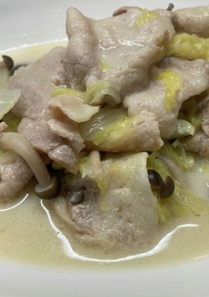 かんたん豆乳煮（豚バラ）-レシピのメイン写真