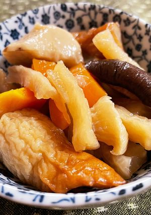 手作り切り干し大根と竹輪の煮物-レシピのメイン写真