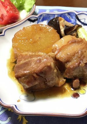 時短★圧力鍋で豚の角煮★-レシピのメイン写真