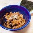 混ぜ!巻く!納豆と塩昆布キムチの海苔巻き