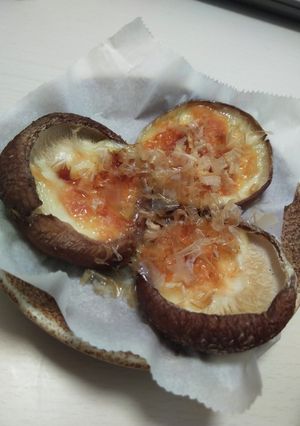 しいたけのおかかチーズ焼き-レシピのメイン写真