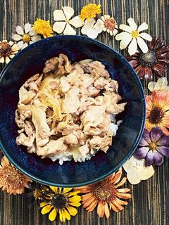 10分で豚丼-レシピのメイン写真