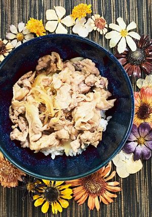 10分で豚丼-レシピのメイン写真