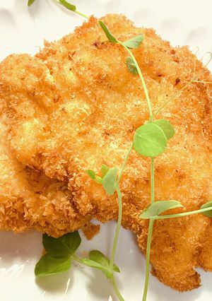 しっとりサクサク！鶏むね肉でチキンカツ-レシピのメイン写真
