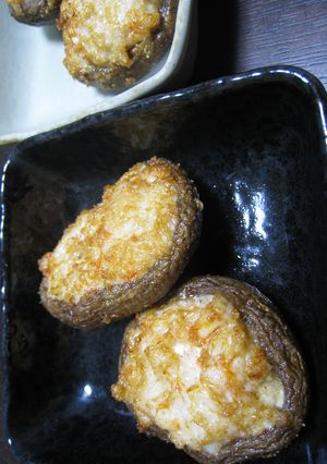 しいたけとエビのプリプリ焼き-レシピのメイン写真