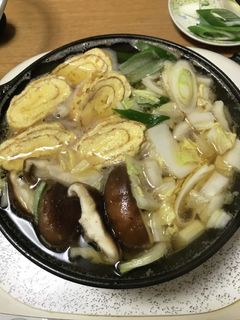 だし巻きうどんすき-レシピのメイン写真
