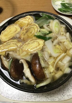 だし巻きうどんすき-レシピのメイン写真