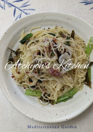 簡単！しらす昆布梅干しの和風パスタ-レシピのメイン写真