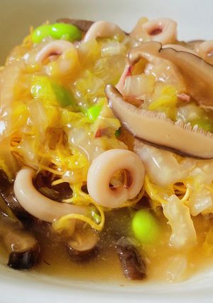 【具材・寄せ集め】からの〜皿うどん-レシピのメイン写真