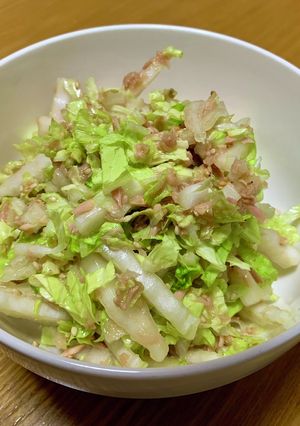 白菜とツナのシャキシャキサラダ☆-レシピのメイン写真