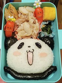 パンダおにぎり弁当!②-レシピのメイン写真